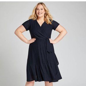 BNWT Lane Bryant Crossover Fit & Flare Dres